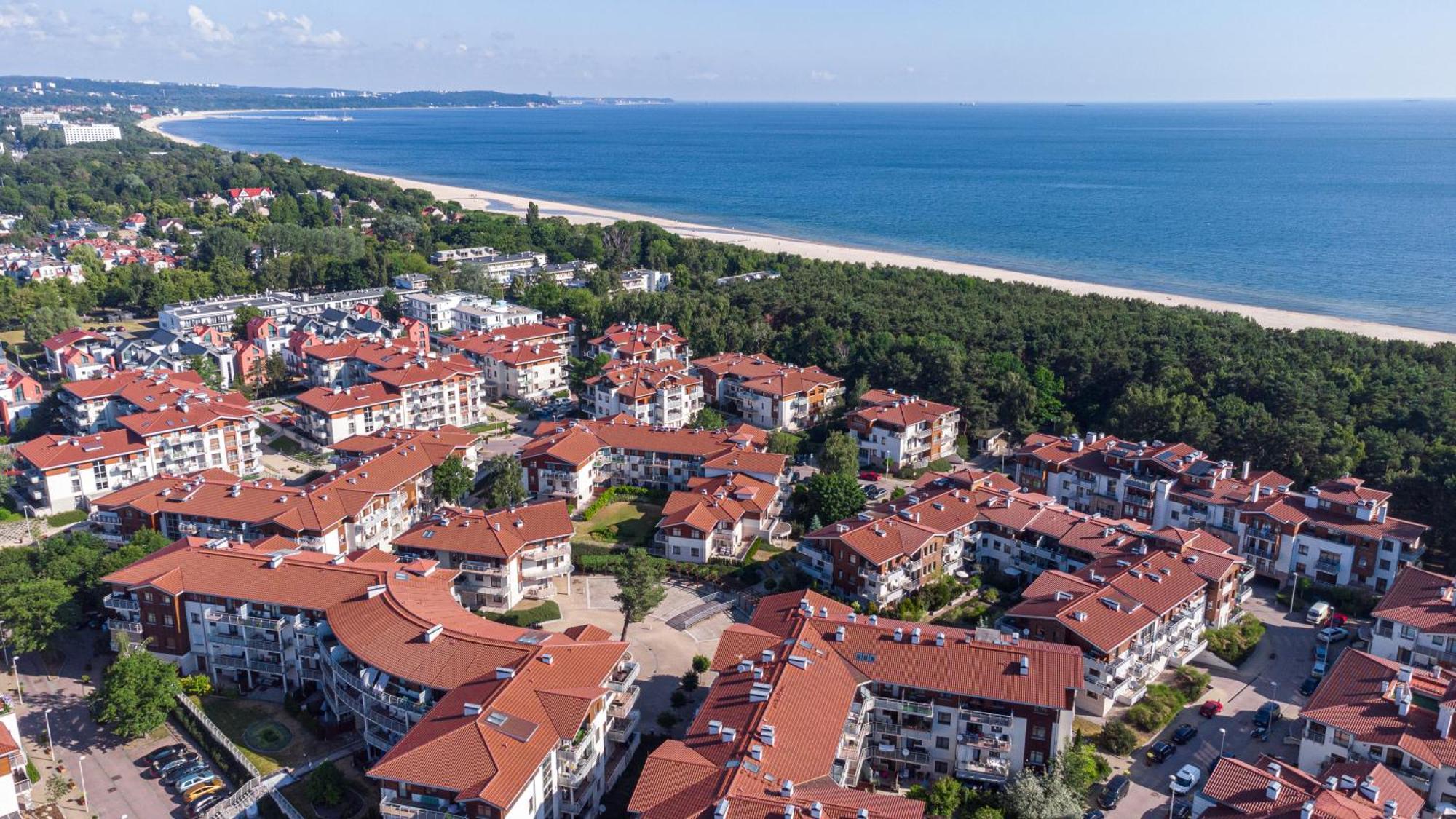 Kings Court - Neptun Park Appartement Gdańsk Buitenkant foto